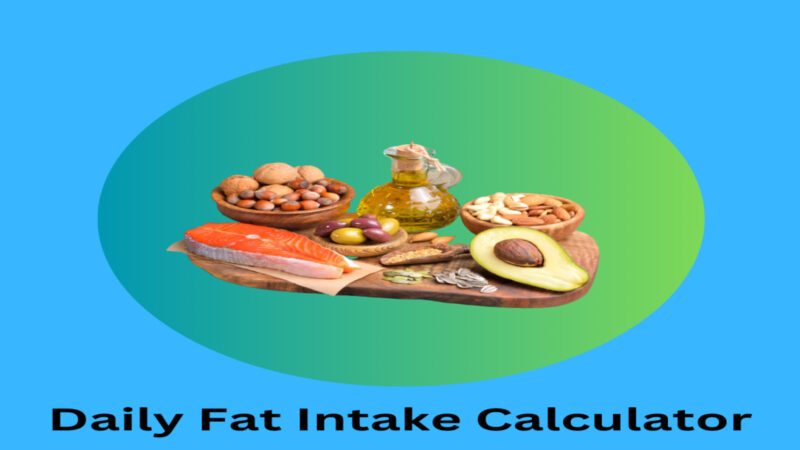 Daily Fat Intake Calculator