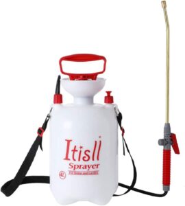 Itisll Portable Garden Pump Sprayer