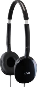 JVC Black Flat and Foldable Colorful Flats On Ear Headphone