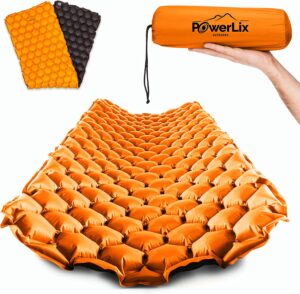 POWERLIX Sleeping Pad – Ultralight Inflatable Sleeping Mat