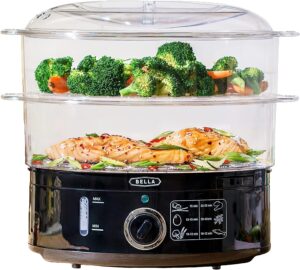 BELLA Two Tier Vegetable or Food Steamer