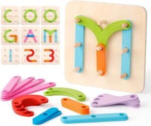 Coogam Wooden Construction Puzzle