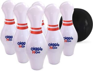 Giggle N Go Bowling Set Indoor or Outdoor Games for Kids