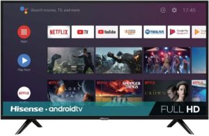 Hisense 40-Inch 40H5500F Class H55 Series Android Smart TV