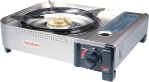 Iwatani 35FW Single-Burner Butane Portable Cooktop