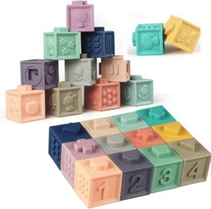 Litand Soft Stacking Blocks for 1-2 Years Old