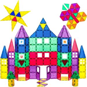 Playmags Magnetic Tiles Building Blocks Set