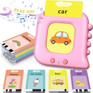 Kuovei Talking Flash Cards for 1-5 Years Old Kids