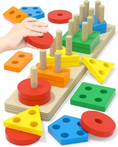 Yetonamr Montessori Toys for 1-3 Years Old